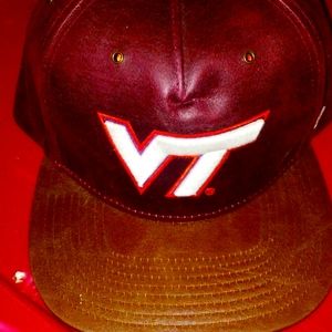 Virginia Tech Snapback hat with tags